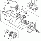 RT 180 Коленчатый вал и Поршень