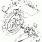 YZF 600R Заднее колесо