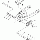 XJ600SH Seca II Бугель (задний рычаг)
