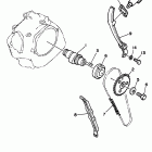 SEROW-XT 225 Цепь механизма газораспределения