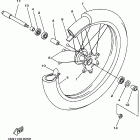 YZ 250 Переднее колесо