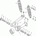 XV750HC1/XV750H1 Задний рычаг подвески