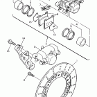 FRZ 600R Задний суппорт тормозной