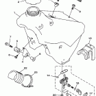 YZ 125 Топливный бак