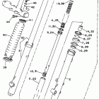 SEROW-XT 225 Передняя вилка