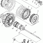 FZR600RHC/FZR600RH Сцепление