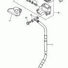 YZ 80 Главный тормозной цилиндр,передний