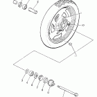VMX12H V-MAX 1200 Переднее колесо
