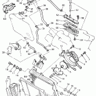 VMX12H V-MAX 1200 Радиатор и Патрубки