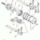 TW 200E Вилки переключения