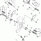 FZR600RHC/FZR600RH Подножки