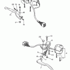 FRZ 600R Рулевые переключатели