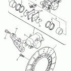 FZR600RHC/FZR600RH Задний суппорт тормозной