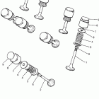 ROYAL STAR TOUR CLASSIC-XVZ13ATH/XVZ13AH/XVZ13ATHC/XVZ13AHC Клапана
