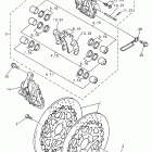 YZF 750R Передний тормозной суппорт