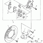YZ 125 Передний тормозной суппорт
