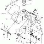 YZ 80 Топливный бак