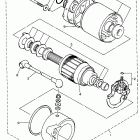 XJ600SH Seca II Стартер электрический