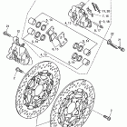 YZF 600R Передний тормозной суппорт