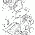 VMX12H V-MAX 1200 Крышка картера двигателя