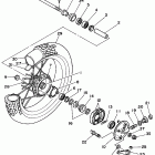 TW 200E Переднее колесо