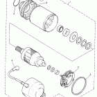 YZF 750R Стартер электрический