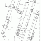 YZF 750R Передняя вилка