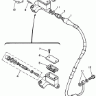 WR 250 Главный тормозной цилиндр,передний