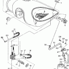 XV750HC1/XV750H1 Fuel tank california only