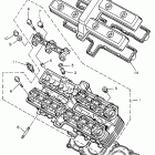 FRZ 600R Головка цилиндра
