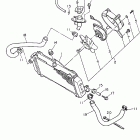 FZR600RHC/FZR600RH Радиатор и Патрубки