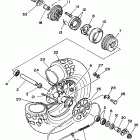 TW 200E Заднее колесо