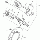 Virago Передний тормозной суппорт