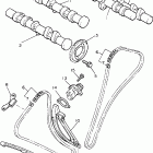 ROYAL STAR TOUR CLASSIC-XVZ13ATH/XVZ13AH/XVZ13ATHC/XVZ13AHC Цепь механизма газораспределения