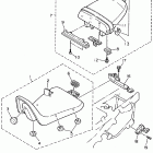 FZR600RHC/FZR600RH Сидение