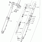 VMX12H V-MAX 1200 Передняя вилка