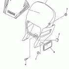 SEROW-XT 225 Обтекатель 1