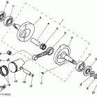 PW 50 Коленчатый вал и Поршень