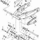 YZF 600R Бугель (задний рычаг)