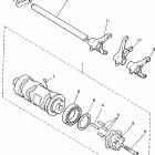 XV750HC1/XV750H1 Вилки переключения