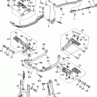 XV750HC1/XV750H1 Подножки