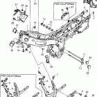 FZR600RHC/FZR600RH Рама