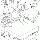 ROYAL STAR TOUR CLASSIC-XVZ13ATH/XVZ13AH/XVZ13ATHC/XVZ13AHC Задний торм цилиндр