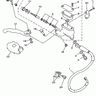 YZ 250 Главный тормозной цилиндр,передний