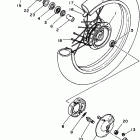 PW80H Переднее колесо