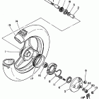 PW 50 Переднее колесо