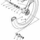 XT 350 Переднее колесо