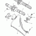 YZF 750R Цепь механизма газораспределения