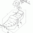 XV750HC1/XV750H1 Сидение