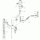 VMX12H V-MAX 1200 Задний торм цилиндр